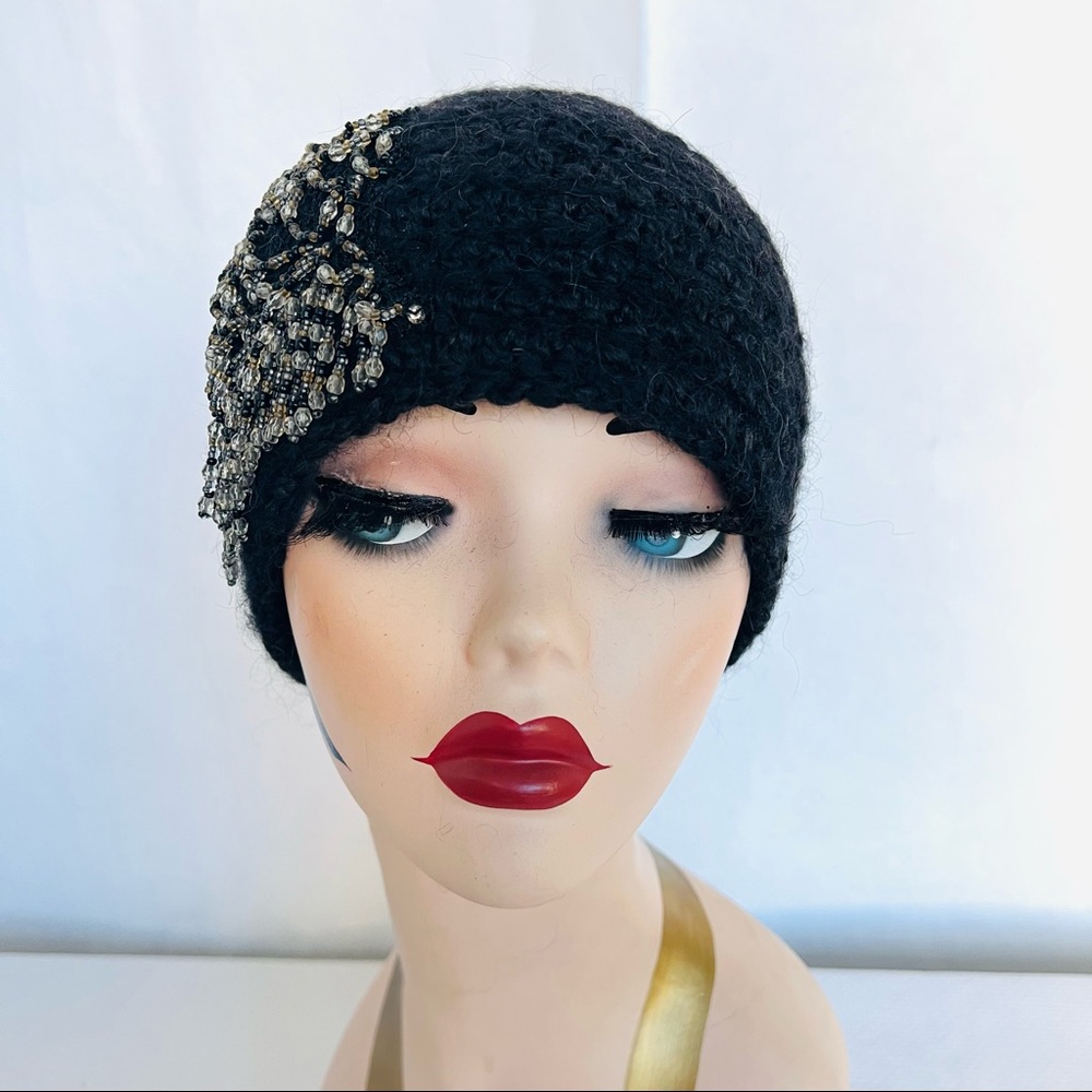 Roman Keflay Hand Crochet With Mohair & Brads - Picture 7 of 15